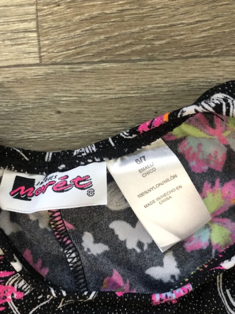 Lot Of Five Girls Leotards & Unitard Size 6-7 Gymnastics/Dance